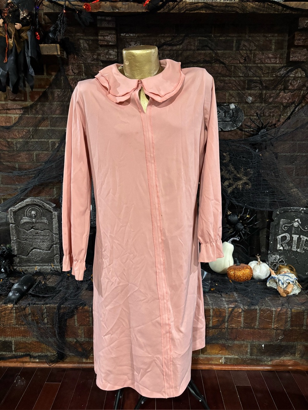 Vintage pink long dress